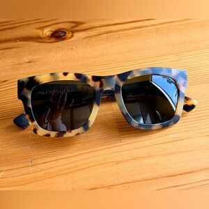 Electric CRASHER 49MM — Matte Tort / Grey Polarized